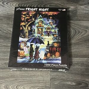 Vermont Christmas Company 1000 Piece Puzzle Fright Night Halloween Trick Or Trea
